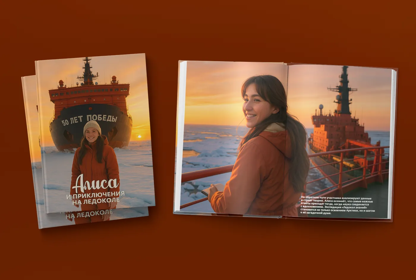 Подарочный набор из трёх книг в оформленной коробке